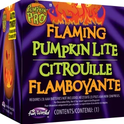 Party City Pumpkin Carving Kits|Flaming Pumpkin Lite