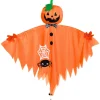 Party City Hanging Decorations|Friendly Bow Tie Jack-O'-Lantern Fabric Hanging Decoration, 48In