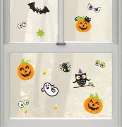 Party City Decorations|Friendly Halloween Cling Decals 15Ct