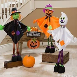Party City Standing Props|Friendly Standing Witch Decoration