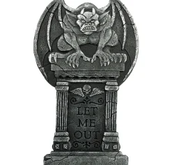 Party City Tombstones & Fencing|Gargoyle Let Me Out Tombstone