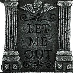 Party City Tombstones & Fencing|Gargoyle Let Me Out Tombstone