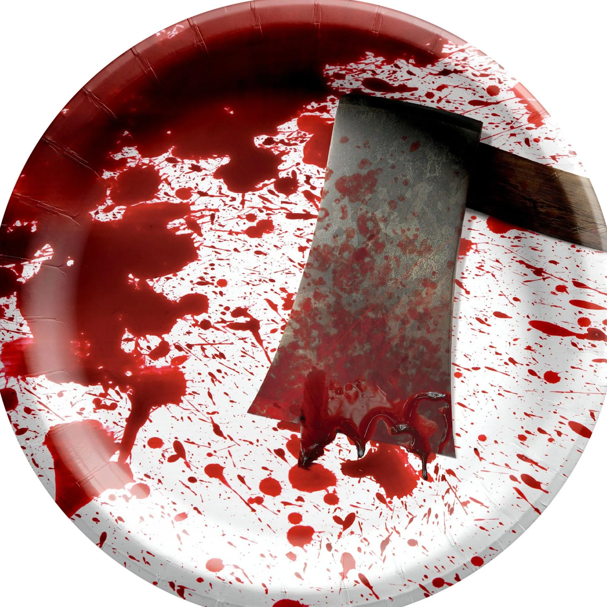 Party City Get Axed|Get Axed Paper Dinner Plates, 10In, 20Ct
