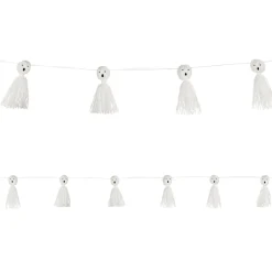 Party City Decorations|Ghost Tassel Garland
