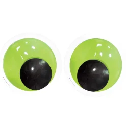 Party City Trunk Or Treat|Giant Green Googly Eyes Photo Booth Props 2Ct