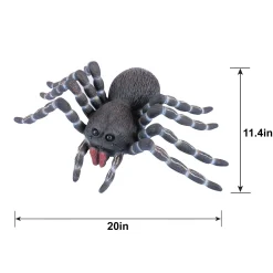 Party City Spiders & Webbing|Giant Plastic Spider, 11.4In X 20In