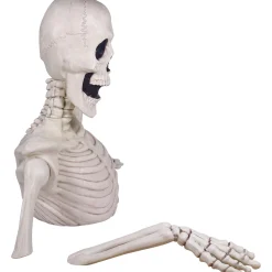 Party City Animatronics|Giant Rattles The Groundbreaking Skeleton Plastic Yard Decorating Kit, 8Pc