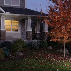 Party City Window & Wall Décor|Giant Rope Spiderweb Decoration, 18Ft X 23Ft