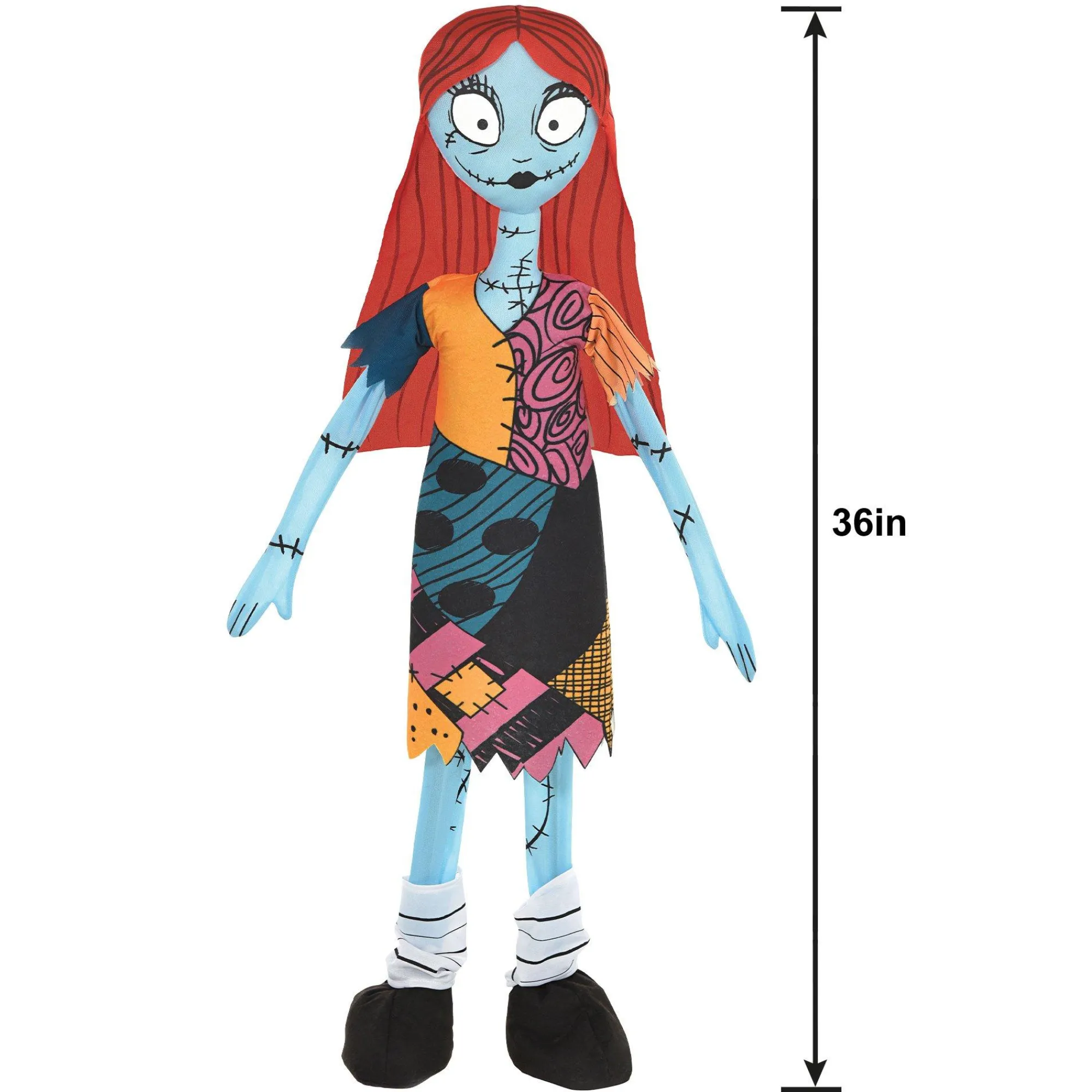 Party City Home Décor|Giant Standing Sally Decoration - The Nightmare Before Christmas