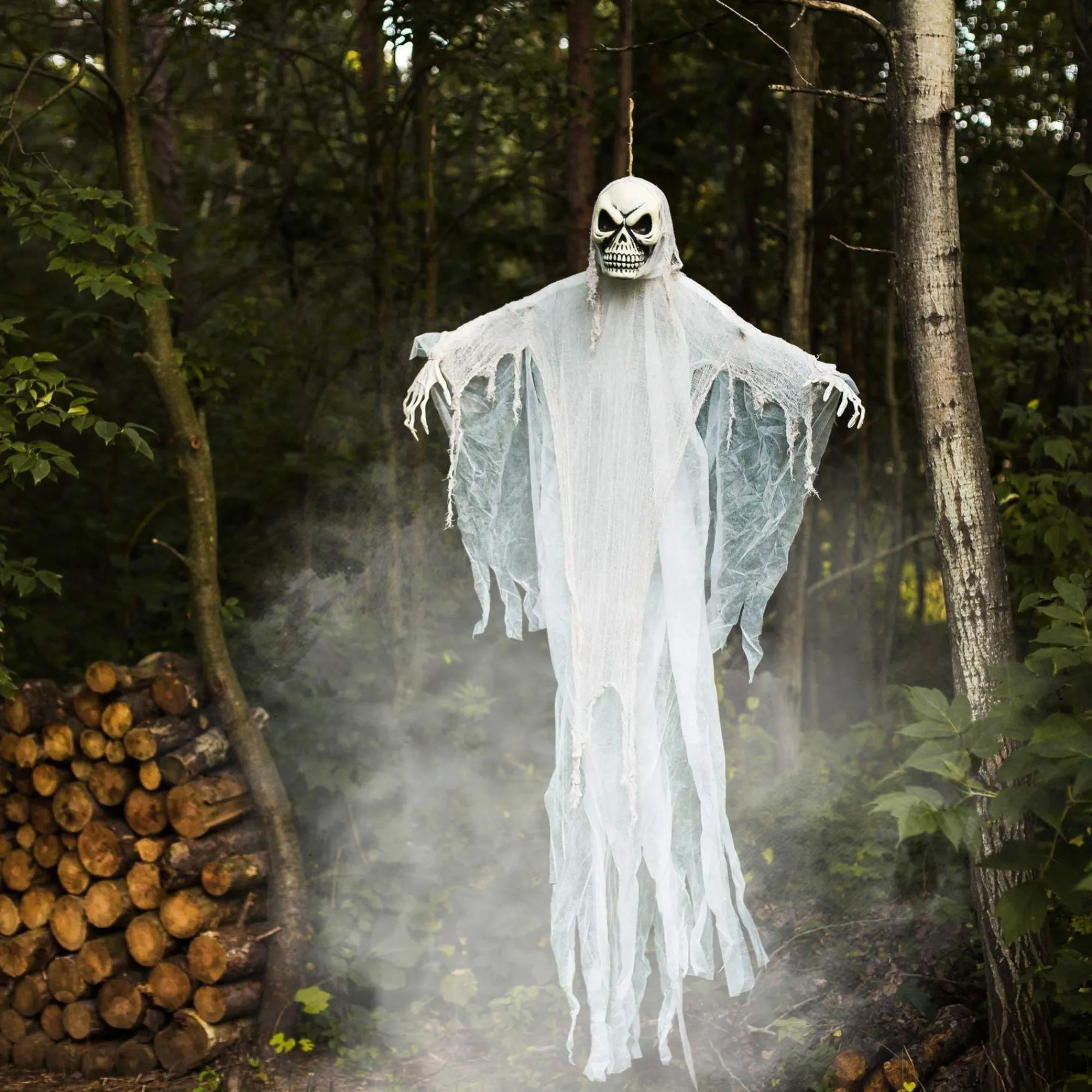 Party City Hanging Decorations|Giant White Reaper Decoration
