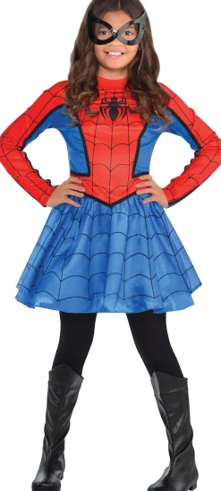 Girl Marvel Superhero|Girls Red Spider-Girl Costume