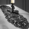 Party City Home Décor|Glitter Glam Boneyard Fabric Table Runner, 1.2Ft X 5.8Ft