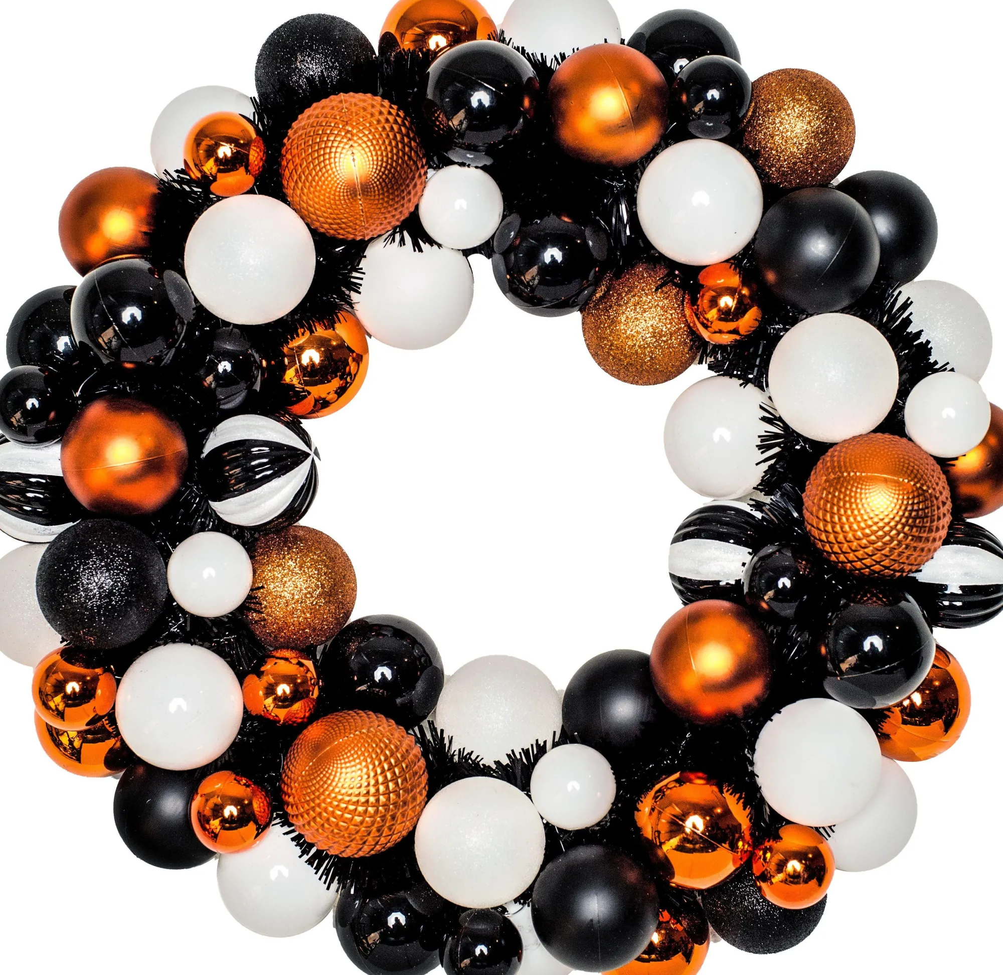 Party City Door Décor & Signs|Glitter Halloween Ornament Wreath