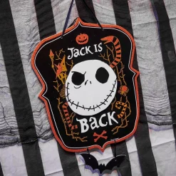 Party City The Nightmare Before Christmas|Glitter Jack Skellington Sign - The Nightmare Before Christmas