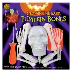 Party City Pumpkin Carving Kits|Glow-In-The-Dark Pumpkin Bones Carving Kit