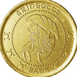 Party City Chocolate Candy-Gringotts Galleon Milk Chocolate Gold Coin, 0.81Oz - Harry Potter