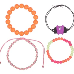 Party City Favors & Favor Bags|Halloween Bat Bracelets, 4Pc