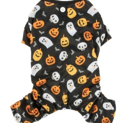 Party City Dog & Pet Costumes-Halloween Print Dog Pajamas