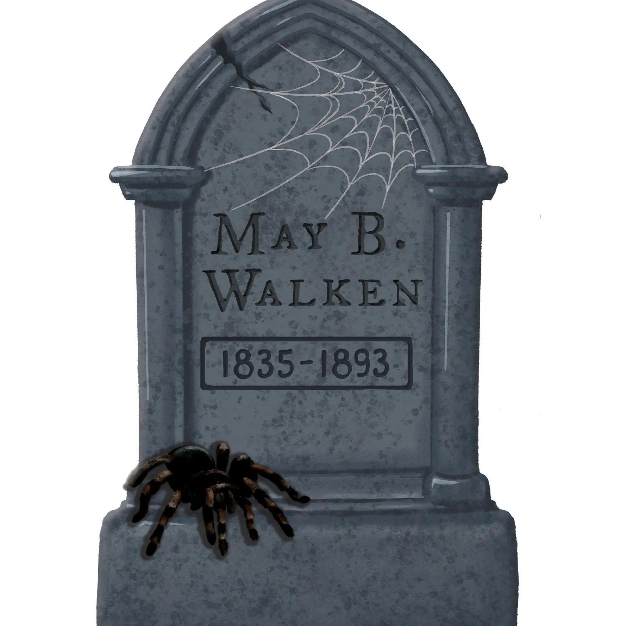 Party City Yard Stakes & Signs|Halloween Tombstone Set, 5Pc