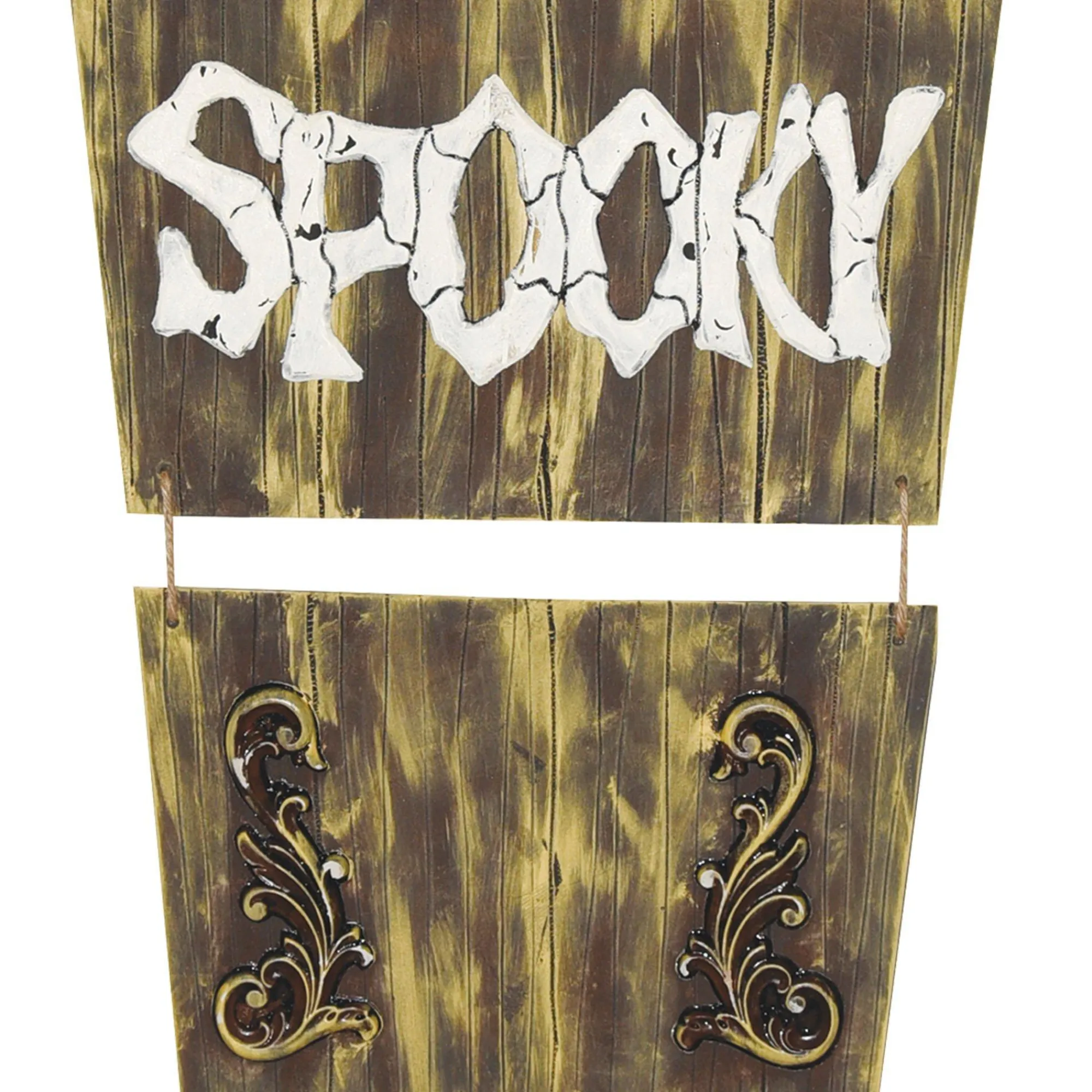 Party City Hanging Decorations|Hanging Coffin With Animated Skull, 5Ft - Halloween Decoration