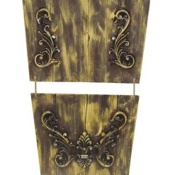 Party City Animatronics|Hanging Coffin With Animated Skull, 5Ft - Halloween Decoration