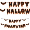 Party City Window & Wall Décor|Happy Halloween Cardstock Banners, 2Ct