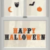 Party City Decorations|Happy Halloween Gel Cling Decals 18Ct - Modern Halloween