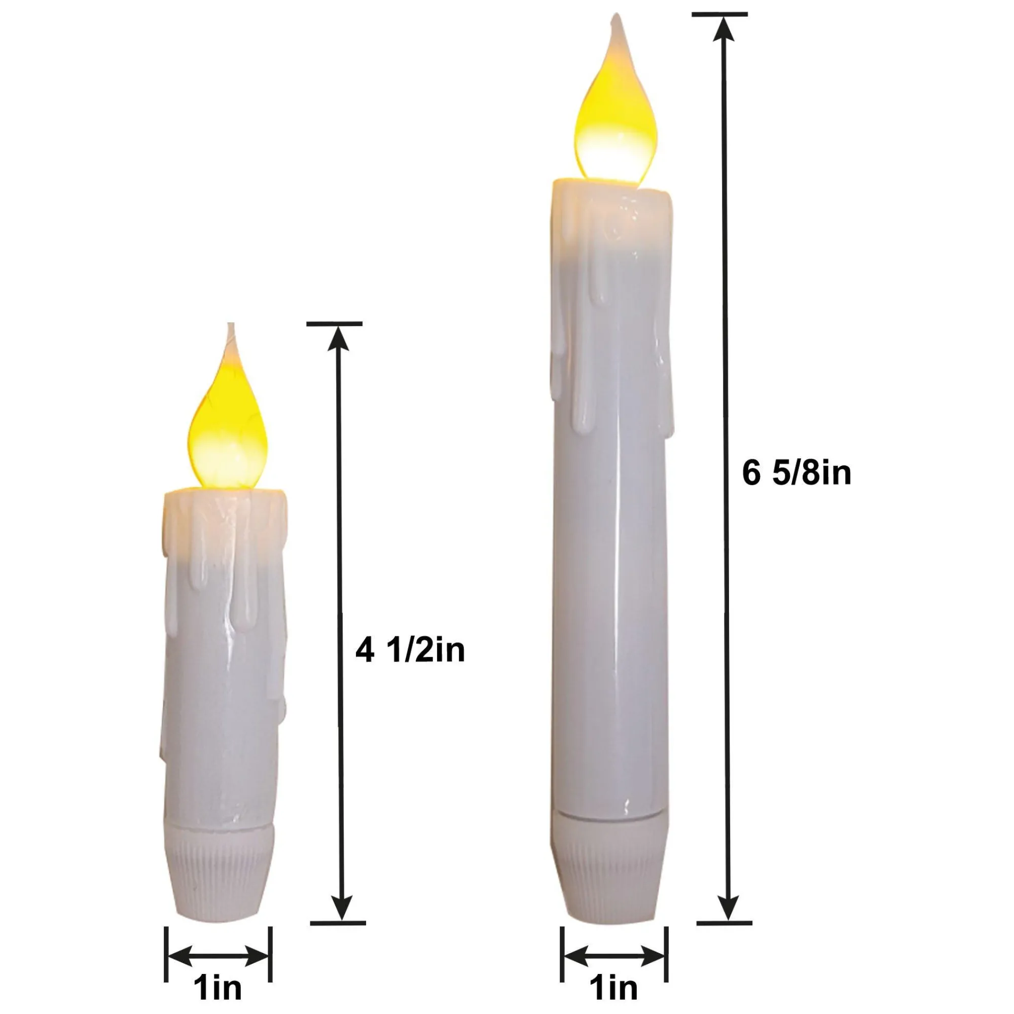 Party City Home Décor|Harry Potter Floating Plastic Led Candles, 10Ct