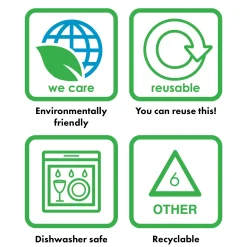 Party City Harry Potter Hogwarts|Heavy-Duty Plastic Cutlery Set For 20 Guests, 80Ct