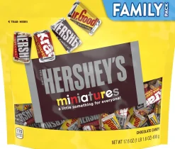 Hershey's Bulk Candy- Chocolate Miniatures Family Pack
