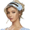 Party City Headbands, Tails-High Society Pastel Blue Fabric Headpiece
