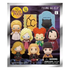 Party City Favors & Favor Bags|Hocus Pocus 3D Foam Plastic Bag Clip Mystery Pack, 2.5In