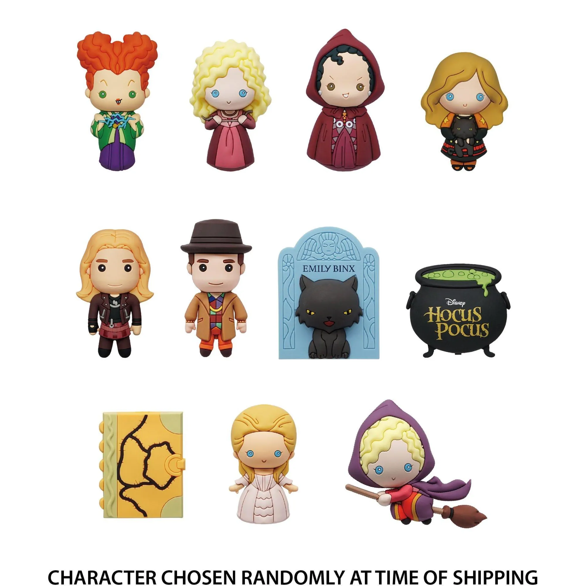 Party City Favors & Favor Bags|Hocus Pocus 3D Foam Plastic Bag Clip Mystery Pack, 2.5In