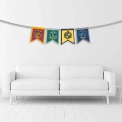 Party City Decorations|Hogwarts Felt Pennant Banner, 6Ft - Harry Potter
