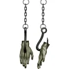 Party City Chop Shop|Hooked Bloody Zombie Hand Plastic Hanging Decoration, 12.5In
