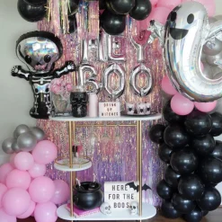 Party City Balloons|Iridescent Friendly Ghost Foil Balloon, 25In X 28In - Halloween