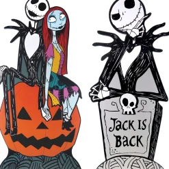 Party City The Nightmare Before Christmas|Jack Skellington Or Jack & Sally Mdf Sign, 30In - Disney The Nightmare Before Christmas
