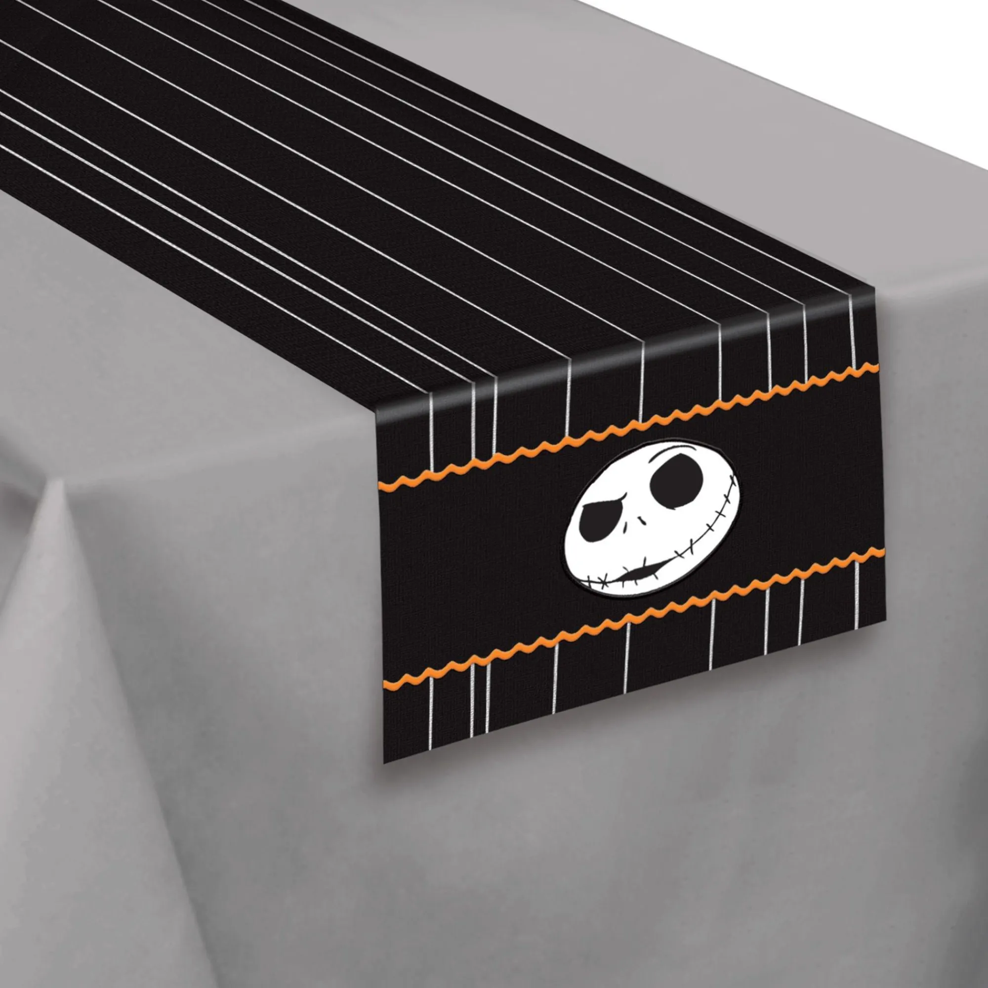 Party City Table Décor & Centerpieces|Jack Skellington Table Runner - The Nightmare Before Christmas