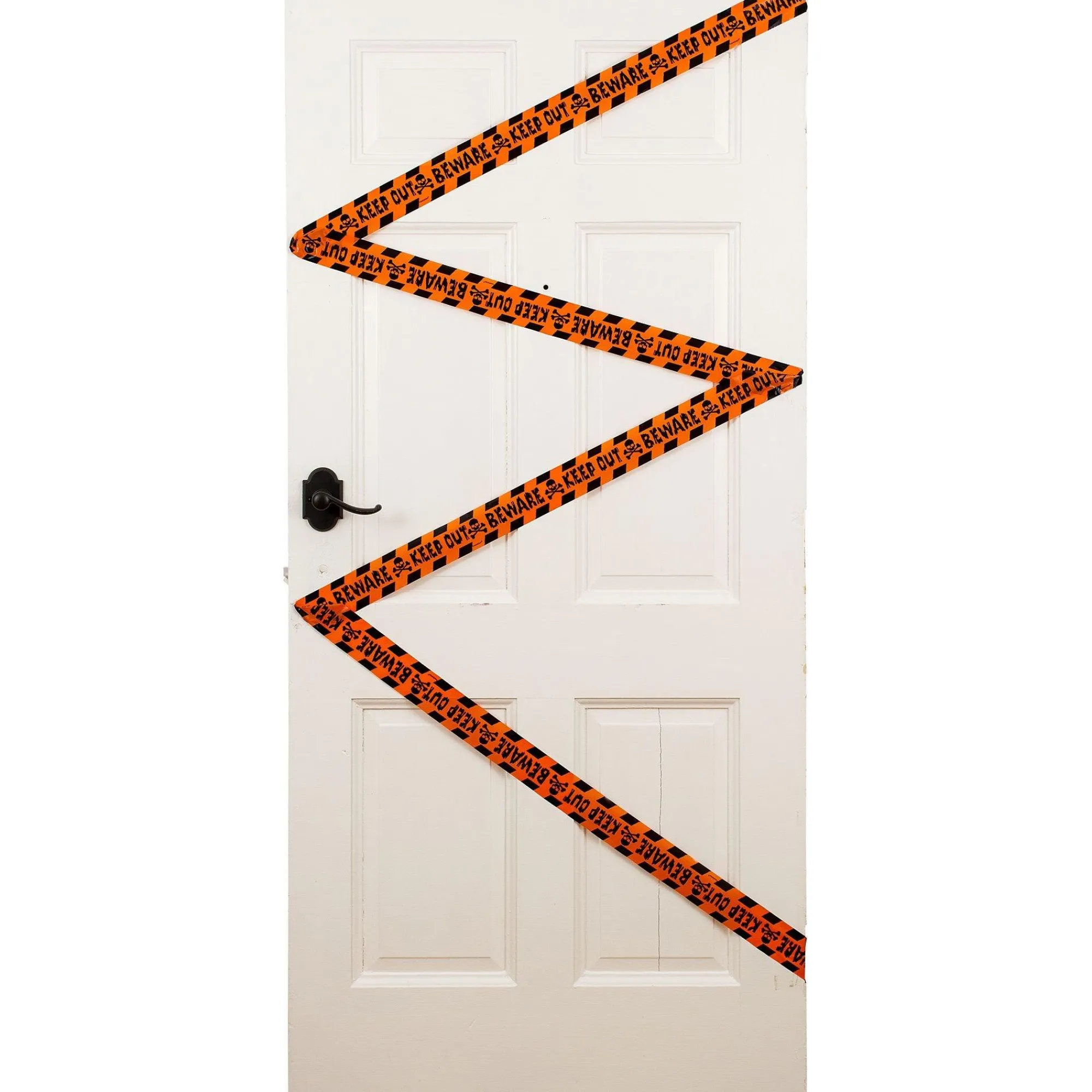 Party City Hanging Decorations|Keep Out Beware Tape