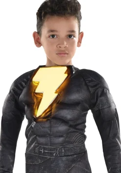 Boy Party City Superhero|Kids' Black Adam Muscle Costume