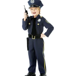 Boy Party City Career|Kids' Classic Police Officer Deluxe Costume