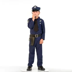 Boy Party City Career|Kids' Classic Police Officer Deluxe Costume