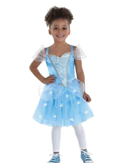 Girl Party City Disney Princess|Kids' Light-Up Cinderella Costume - Disney Cinderella