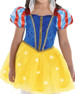 Party City Disney Princess|Kids' Light-Up Snow White Costume - Disney Snow White & The Seven Dwarfs