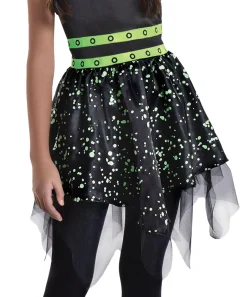 Girl Party City Witch|Kids' Midnight Witch Glow-In-The-Dark Costume
