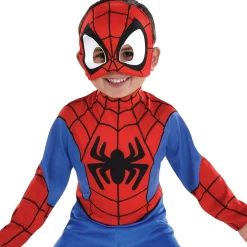 Boy Party City Superhero|Kids' Peter Parker Spider-Man Costume - Marvel Spidey & His Amazing Friends
