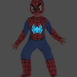 Boy Party City Superhero|Kids' Peter Parker Spider-Man Costume - Marvel Spidey & His Amazing Friends
