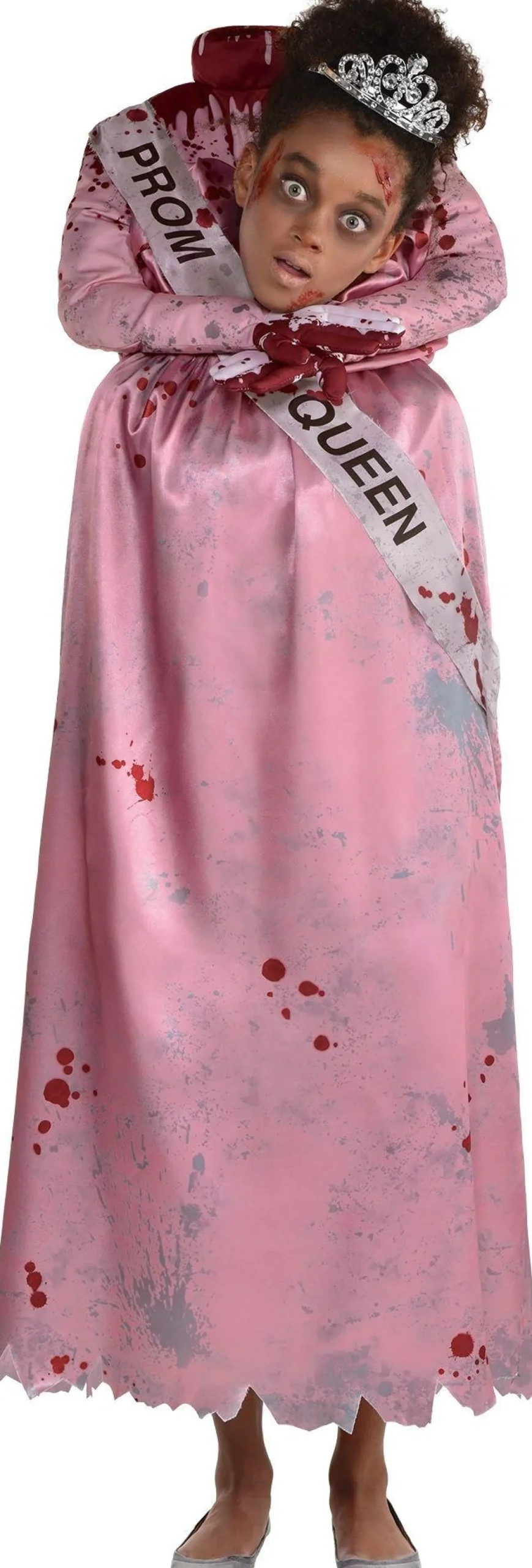 Girl Party City Scary|Kids' Prom Scream Illusion Costume