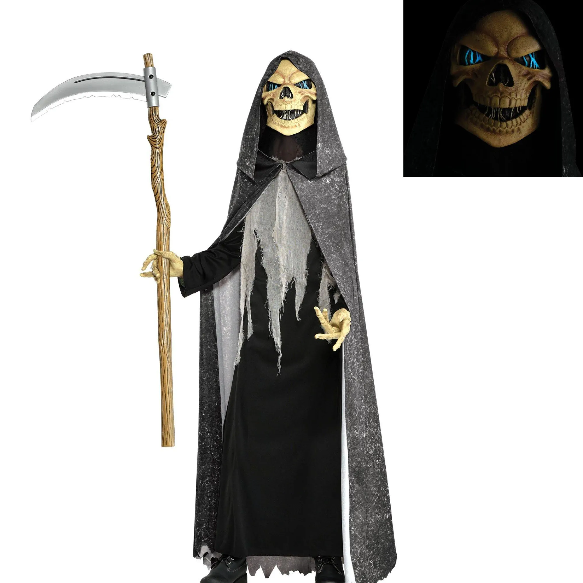 Boy Party City Scary|Kids' Reaper Illusion Costume