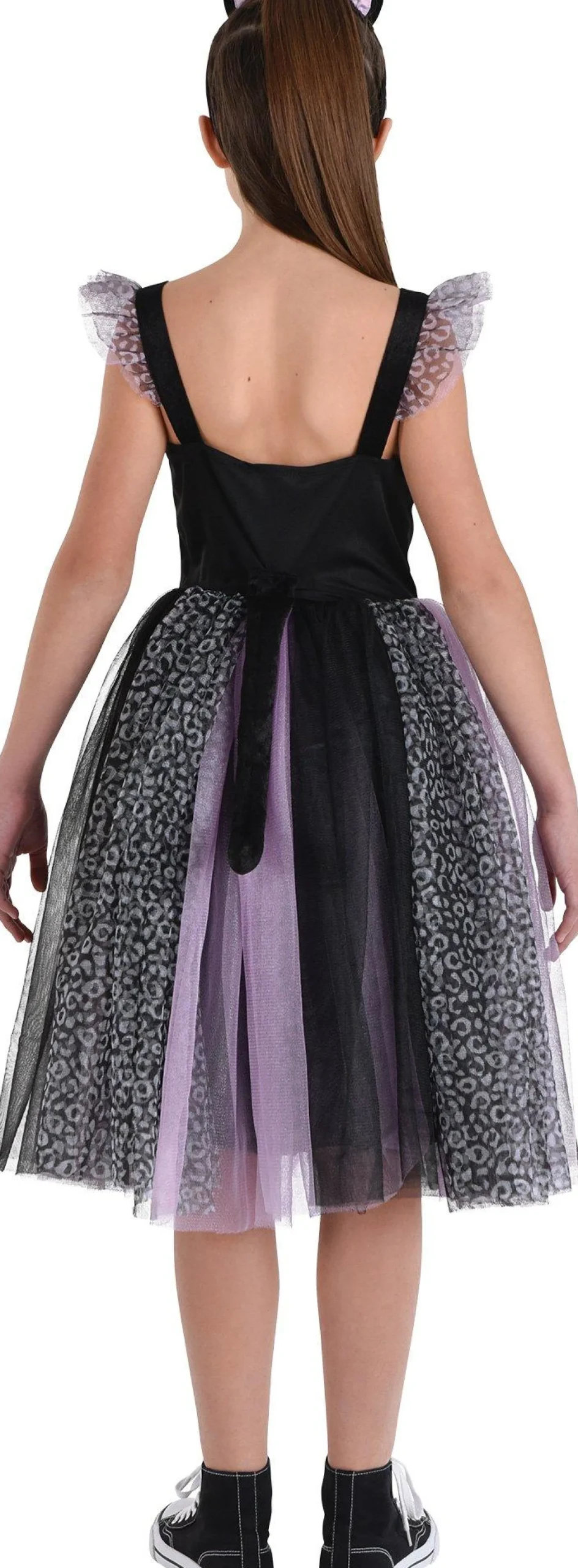 Girl Party City Scary|Kids' Skeleton Cat Transforming Costume